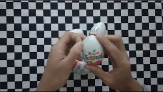 Opening 6 Surprise Kinder Eggs - ASMR