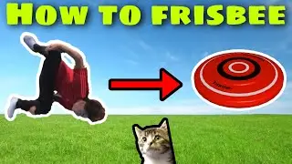 HOW TO FRISBEE FOR BEGINNERS! *EASY & FUN TRICK*