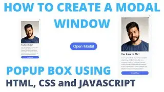 How to create a modal (Popup box) using HTML, CSS and JavaScript in 2022