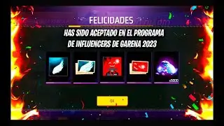 😎COMO SER INFLUENCER de FREE FIRE 2024 | DIAMANTES **GRATIS** Y RECOMPENSAS PROGRAMA DE INFLUENCERS