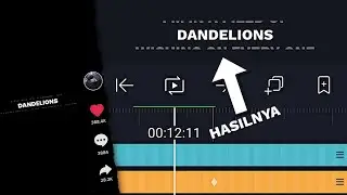 TUTORIAL BIKIN OVERLAY TEXT (MENTAHAN TEKS) SEPERTI DENII TIKTOK | ALIGHT MOTION TUTORIAL