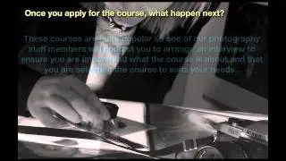 TAFE Photography Trade Courses