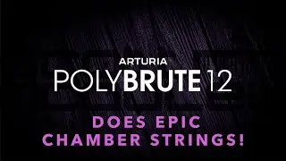 Arturia PolyBrute 12 - Does Epic Chamber Strings!