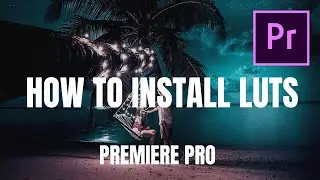 How to Install Luts in Premiere Pro | Premiere Pro Tutorial | Basar Mir