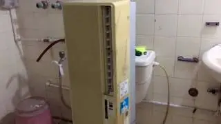 How To Clean/Wash Portable A/c (Japanese Ship A/c) 110 Volt 0.75 T, Review After 1 Year (Room 12x12)
