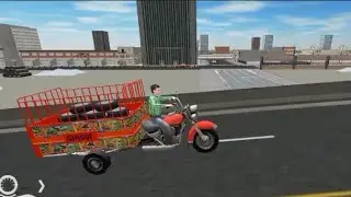 Rickshaw Gameplay | Tyre Loaded to Transport | Chingchi Rickshaw Driving | Android,ios game