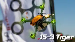 Drone Racing Frame JS 3 Tiger from BMS Racing