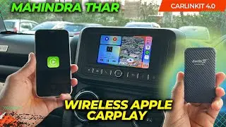 Carlinkit 4.0 Review ! Wireless Apple CarPlay & Android Auto Adapter | MahindraThar Wireless Carplay