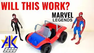 Will Marvel Legends Fit in the Hasbro Spider-Mobile