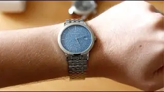 Eterna Eternity Quartz Blue Jeans Dial Unboxing & First Impressions!
