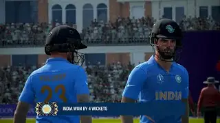 India won by 4 Wickets || India Vs Australia cricket world cup 219