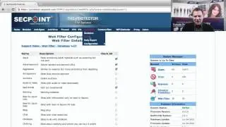 Protector UTM Firewall Extended Web Filter Report