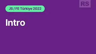Introduction to the course. Rolling Scopes Türkiye