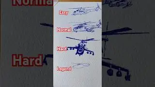 Mİ 24 helicopter drawing #drawing #sgart #easydrawing #warthunder