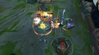 League Of Legends: Xayah and Rakan 2vs5 Penta submission