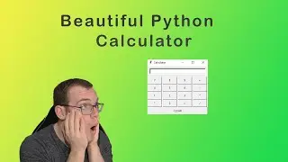 Python Programming Build a simple Calculator with TKinter GUI Learn Python Programming 2020 + Lambda