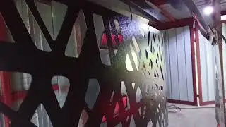 Powder Coating CNC Decirative Panel with Wrinkle Black