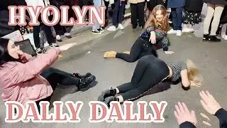 181111 Red Spark 효린(HYOLYN) - 달리(Dally)  cover dance 홍대// K-pop IN PUBLIC // RUSSIAN TEAM