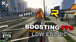 Tutorial Menaikkan FPS GTA V Di Laptop/PC Kentang Work GTA V Roleplay