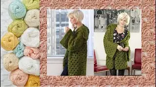 Crochet pattern for cardigan  - Crochet  #shorts