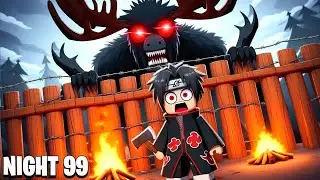 Surviving 99 Nights in the Forest 😱 | Roblox Survival Challenge