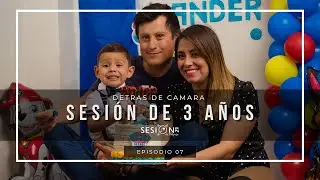 Detrás De Cámara Sesión 3 Años