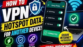 “How To Share VPN Hotspot To Another Device (2026 Working)”