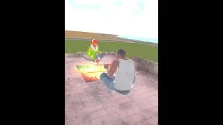 PLAYING CHARILE CHARILE HORROR GAME 😱 - Indian Theft Auto Simulator | #shorts #maxer