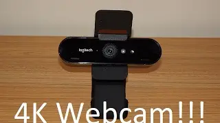 Logitech BRIO 4K Pro Webcam Unboxing