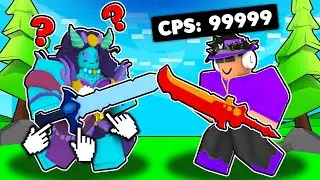 I USED An AUTOCLICKER... Is It OP In Roblox Bedwars?