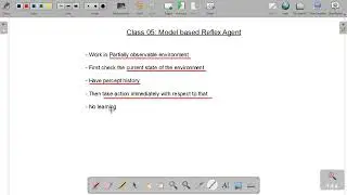 Artificial intelligence part 5 - Model based Reflex Agent
