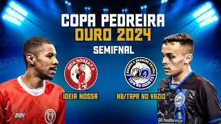 IDEIA NOSSA x NEGROS E BRANCOS - Copa Pedreira Ouro 2024 #futsalhighlights #futsal