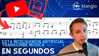 Convierte MP3 y vídeos de YouTube en partituras | Piano2Notes 🎹