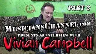 Vivian Campbell Interview Part 2 Last In Line MusiciansChannel.com