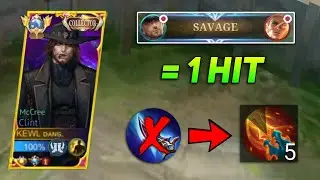 I FINALLY FOUND THE BEST ONE SHOT BUILD CLINT!! (must try) - Mobile Legends