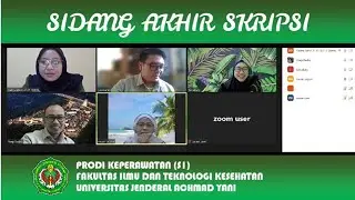 SIDANG AKHIR SKRIPSI ONLINE | PRODI KEPERAWATAN S1 FITKES UNJANI