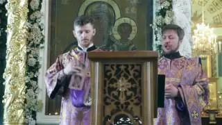 Чин Торжества Православия в Богоявленском соборе Костромы