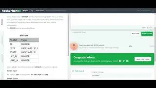 Hackerrank Weather Station 5