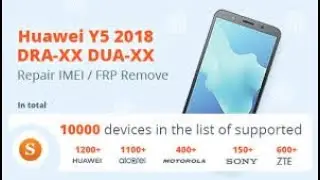 HUAWEI Y5 2018 DRA_L21 8.0 IMEI REPAIR