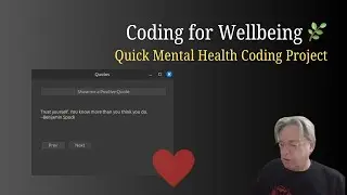 Modern Pascal Wellness Project (Part 1)  -  Displaying random and Inspirational Quotes