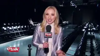 etalk - Christopher Bates Fall 2018 Runway Show at Toronto Fashion Week