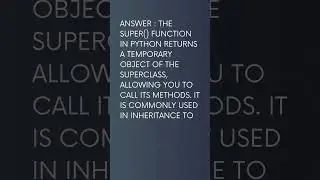 Python Interview Questions #18
