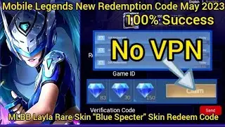 ML Redeem Code May 26, 2023 + ML Diamond Giveaway + Mobile Legends Diamond Redeem Code No VPN!