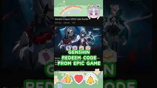 new redeem code genshin #genshinimpact #genshin #epic #epicgames #game #free #redeemcode