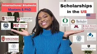 21 SCHOLARSHIPS IN THE US FOR INTERNATIONAL STUDENTS | MASTERS&PhD 