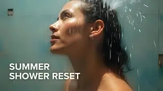 Morning Shower Meditation | 5 Minutes Summer Reset for Hot Days