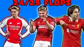 BIGGEST 2024/2025 PREMIER LEAGUE FLOPS XI