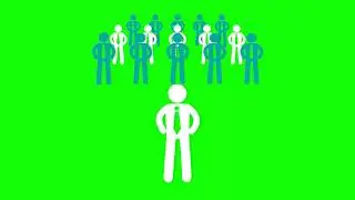 Leader icon green screen | icons business green screen