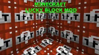 TNT LUCKY BLOCK MOD (minecarft)