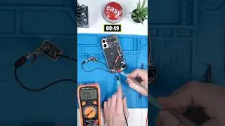 Using A 9 Volt Battery To Remove The iPhone 16 Battery... 